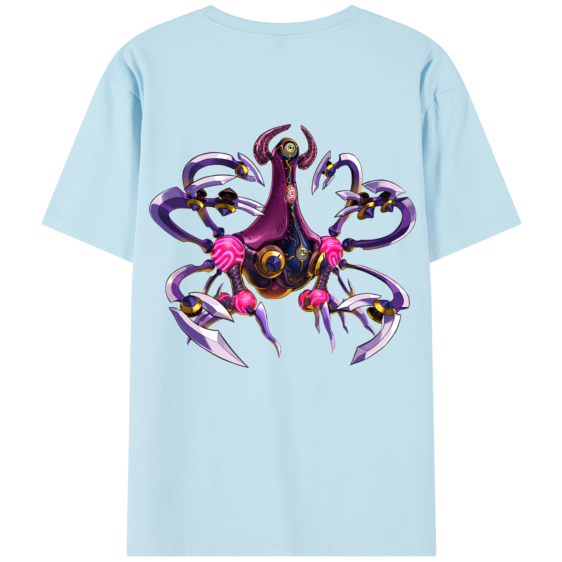 （画像用） 遊☆戯☆王 Yu-Gi-Oh! 綿100％半袖Tシャツ（背面プリント）
